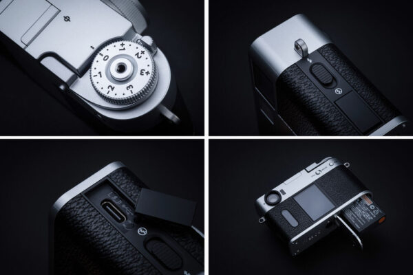 Giao diện của Fujifilm X-Half được tối giản