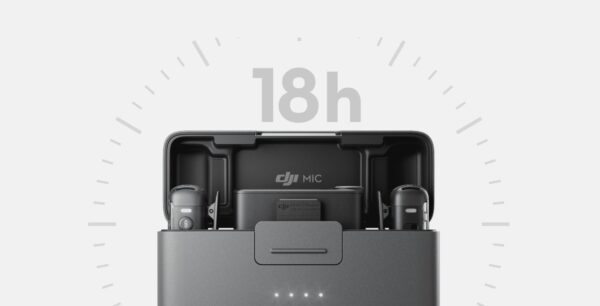 DJI Mic 2 nổi bật với thời lượng pin ấn tượng