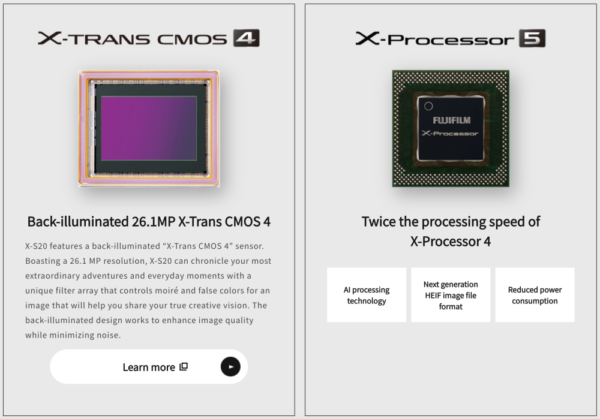 Phân Loại Bộ Vi Xử Lý Máy Ảnh Fujifilm