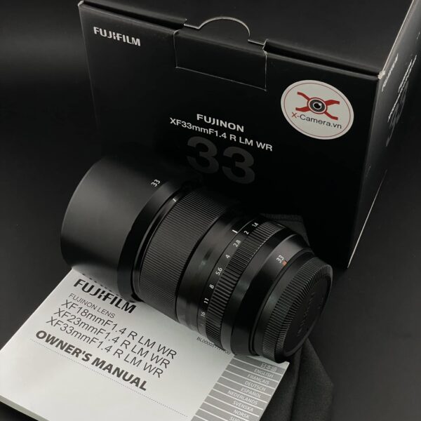 FUJIFILM XF 33mm F1.4 R LM WR cũ, đã qua sử dụng - 7