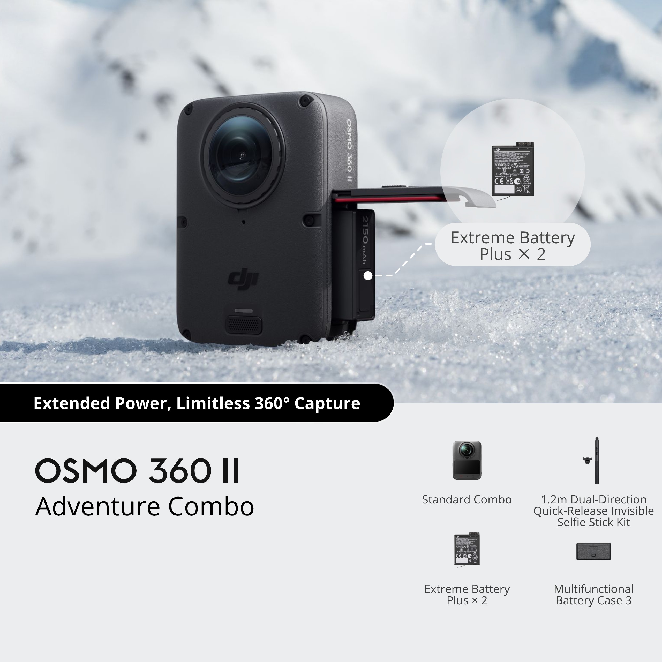 DJI Osmo 360 II - Ảnh 2